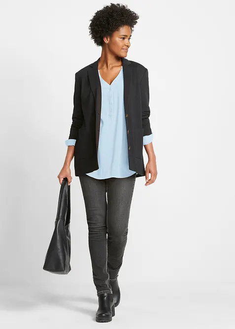 Tunique-blouse en douce viscose, bonprix