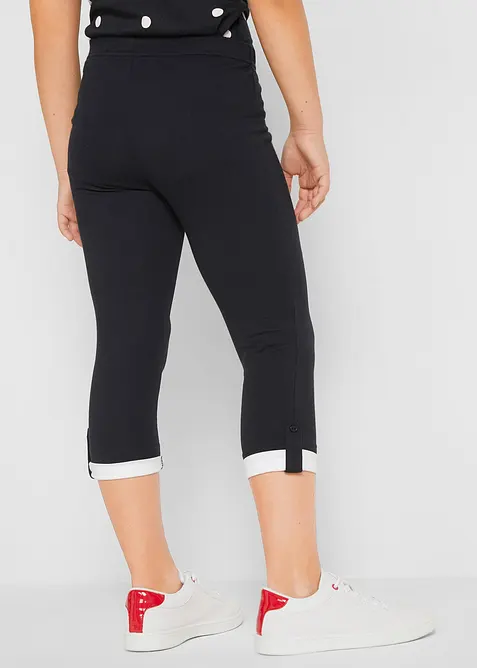 Legging 3/4 fille en coton extensible, bonprix