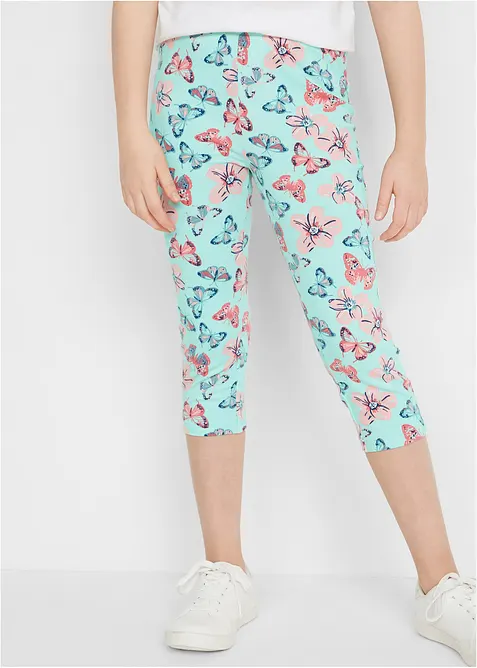 Lot de 2 leggings corsaire avec coton, bonprix