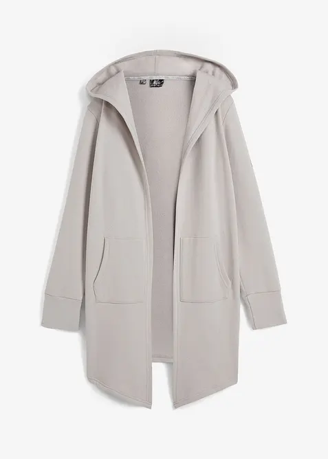 Gilet long en molleton, bonprix