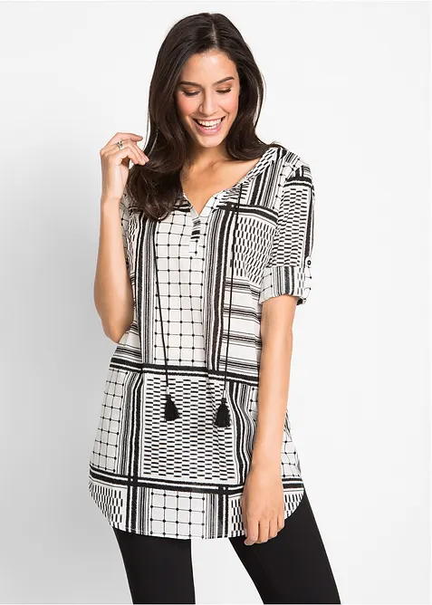 Tunique longue 100% coton, bonprix