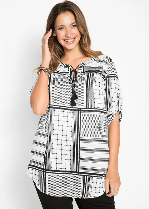 Tunique longue 100% coton, bonprix