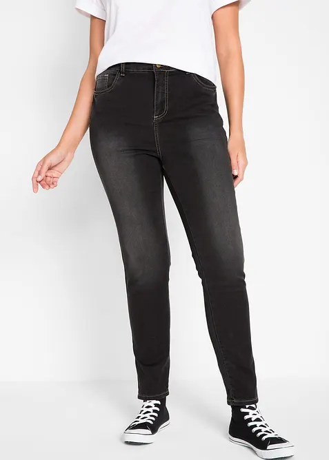 Jean slim taille haute, super extensible, bonprix