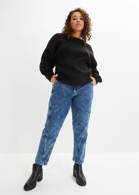 Pull &agrave; manches ballon, bonprix