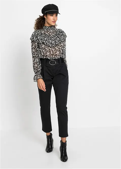 Pantalon à pinces en coton, bonprix
