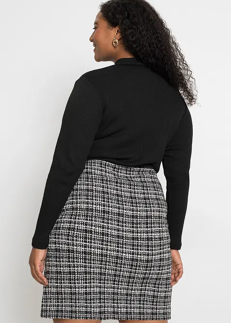 Robe courte et fluide en viscose mélangée, bonprix