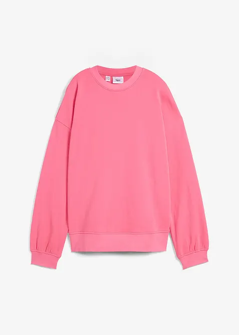 Sweat oversize 100% coton, bonprix