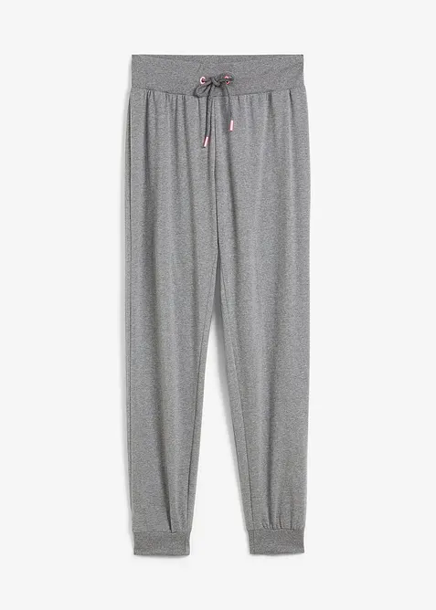 Pantalon de jogging à finitions élastiquées, bonprix