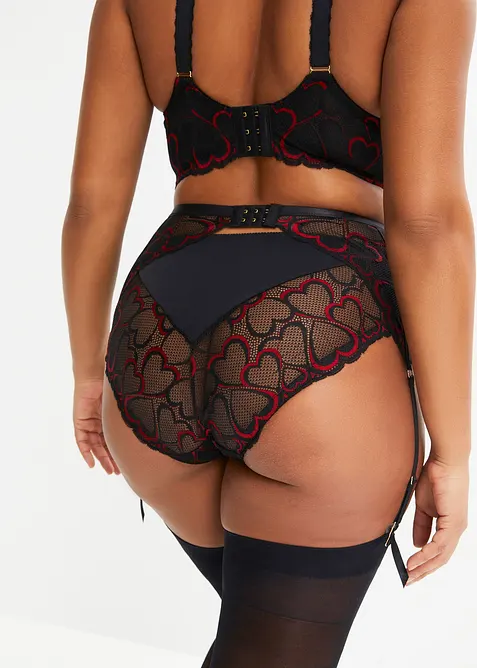 Ceinture porte-jarretelles &agrave; dentelle, bonprix