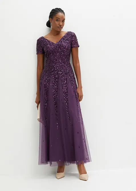 Robe à sequins, bonprix