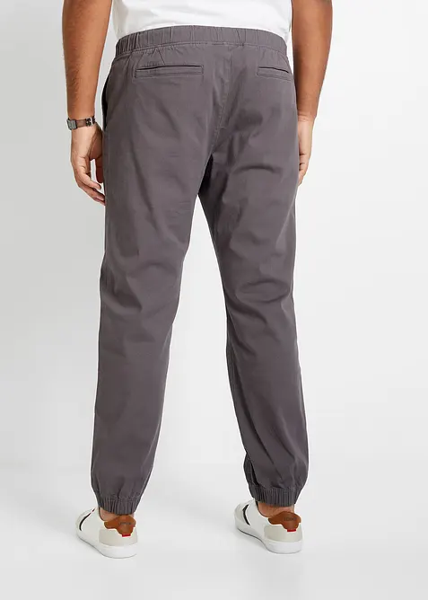 Pantalon chino jogger loose, droit, bonprix