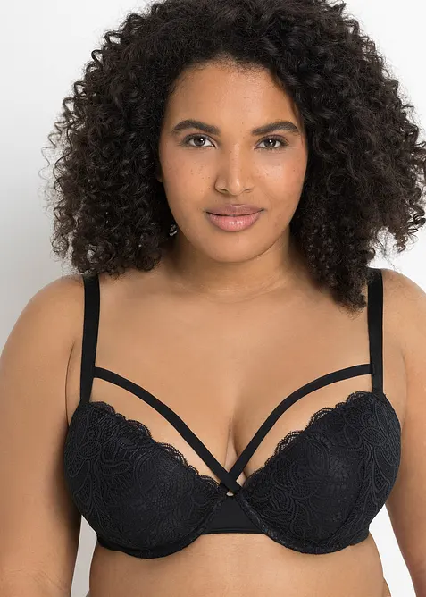 Soutien-gorge avec coques et jolie dentelle, bonprix