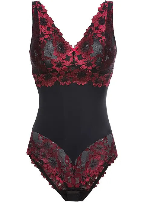 Body sans armatures à dentelle florale, bonprix