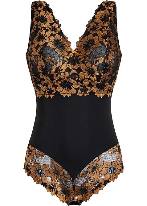 Body sans armatures à dentelle florale, bonprix