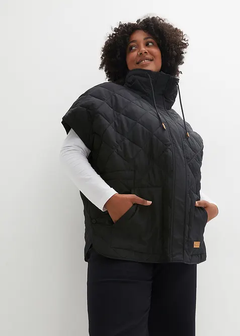 Veste sans manches matelassée technique oversize, bonprix