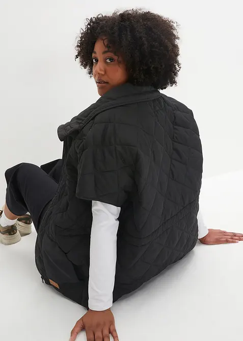 Veste sans manches matelassée technique oversize, bonprix