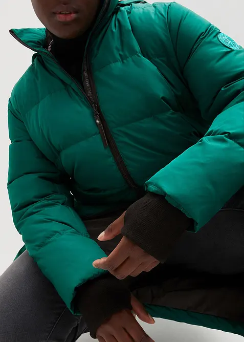 Doudoune longue et isolante avec duvet recyclé, bonprix