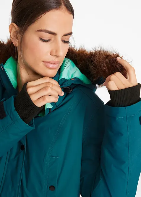 Parka outdoor imperméable et technique à capuche, bonprix