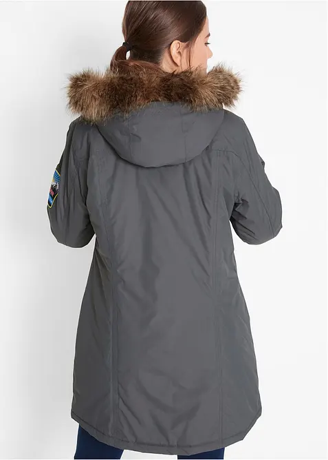 Parka outdoor imperméable et technique à capuche, bonprix