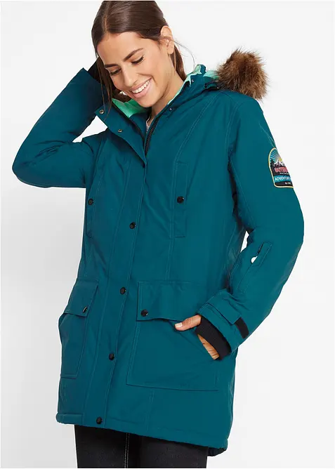 Parka outdoor imperméable et technique à capuche, bonprix