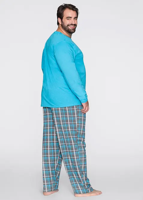 Pyjama 100% coton à manches longues, bonprix