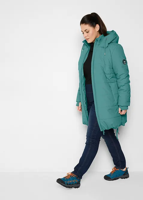 Longue doudoune outdoor, déperlante, bonprix