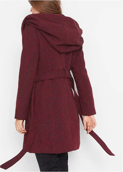 Manteau court en laine mélangée, bonprix