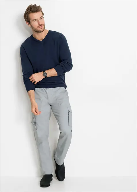 Pull doux en fine maille de coton majoritaire, bonprix