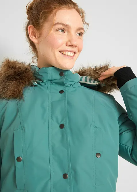 Parka outdoor imperméable avec capuche, bonprix