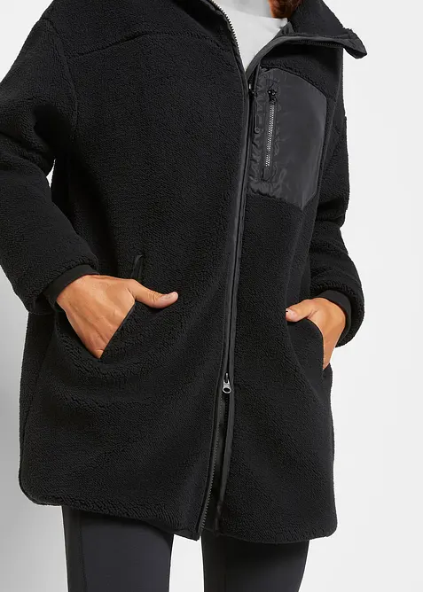 Veste en polaire peluche, bonprix