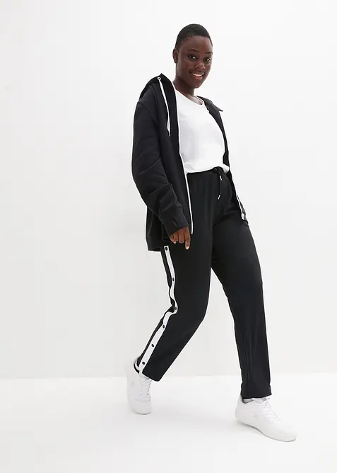 Pantalon de jogging à boutons-pression, séchage rapide, bonprix