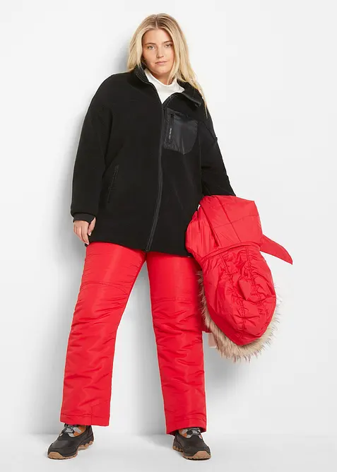 Veste en polaire peluche, bonprix