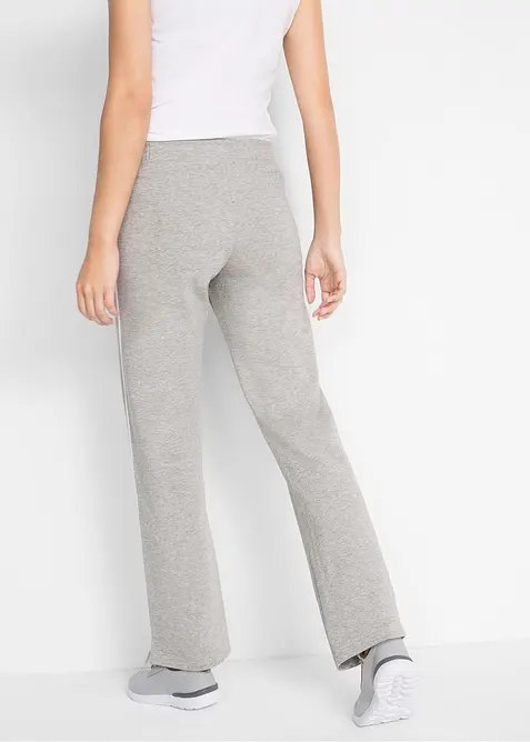 Lot de 2 pantalons en molleton épais 100% coton, bonprix