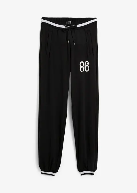 Pantalon sweat en matière élastique, bonprix