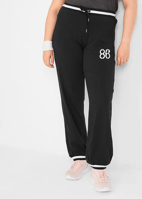 Pantalon sweat en matière élastique, bonprix