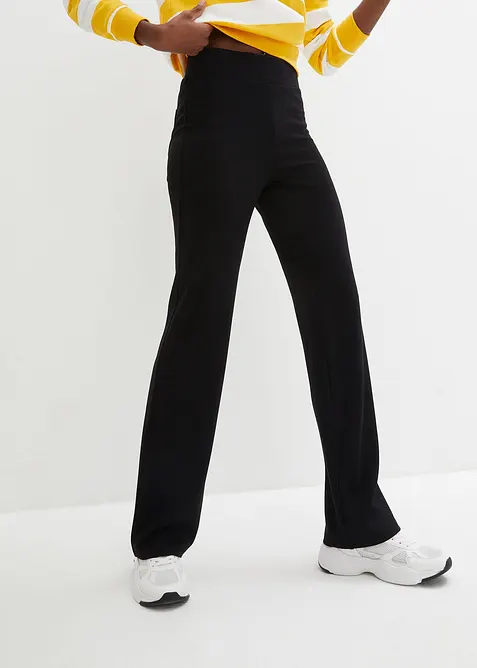 Pantalon en jersey viscose mélangée, bonprix