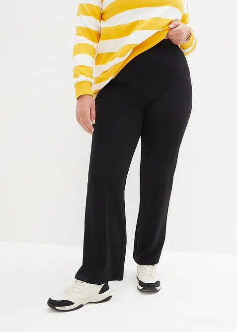 Pantalon en jersey viscose mélangée, bonprix