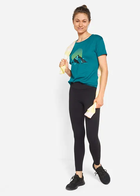 Lot de 2 T-shirts techniques, séchage rapide, bonprix