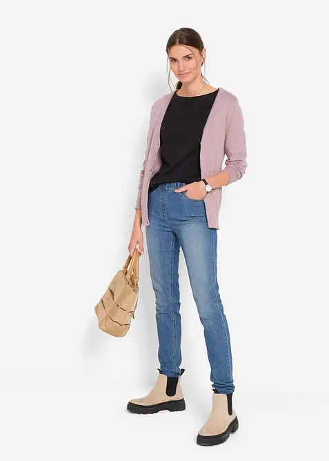 T-shirt manches longues 100% coton, bonprix