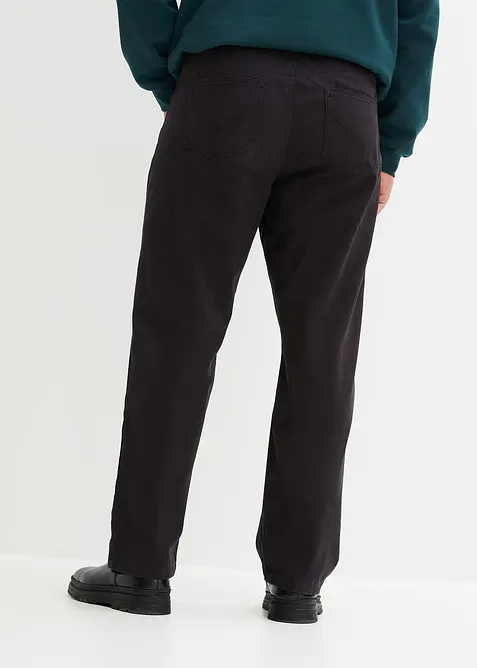 Pantalon regular en twill, droit, 100% coton, bonprix