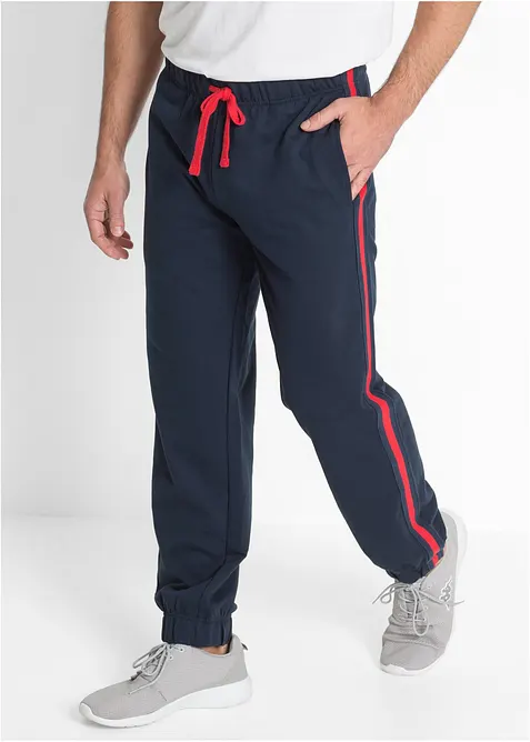 Pantalon de jogging &agrave; d&eacute;tails contrastants, bonprix