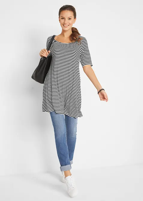 Tunique T-shirt en viscose extensible, bonprix