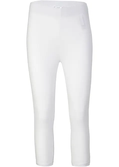 Legging corsaire &agrave; empi&egrave;cement taille confortable, bonprix