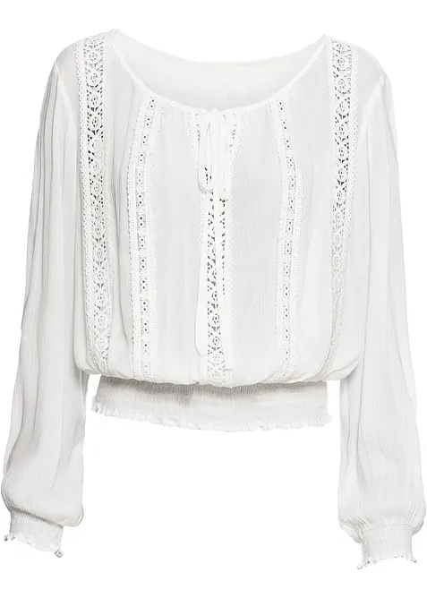 Blouse en viscose douce, bonprix