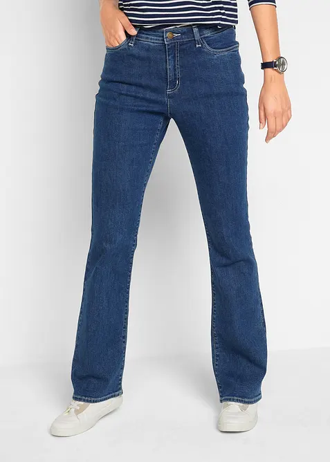 Jean bootcut, taille mi-haute, bonprix