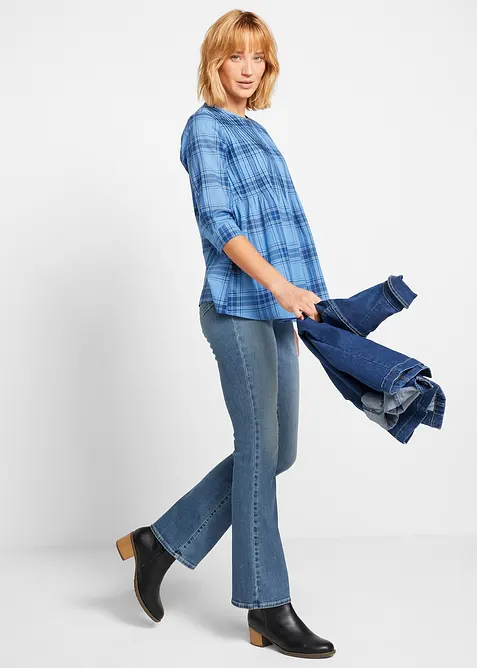 Jean bootcut, taille mi-haute, bonprix