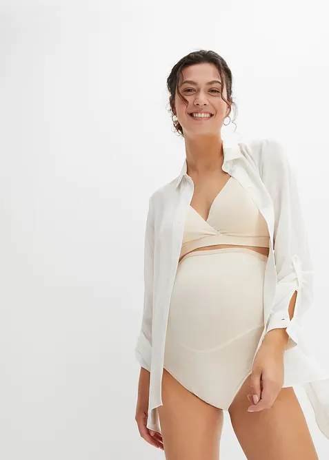 Lot de 2 soutiens-gorge d’allaitement coton sans armatures, bonprix