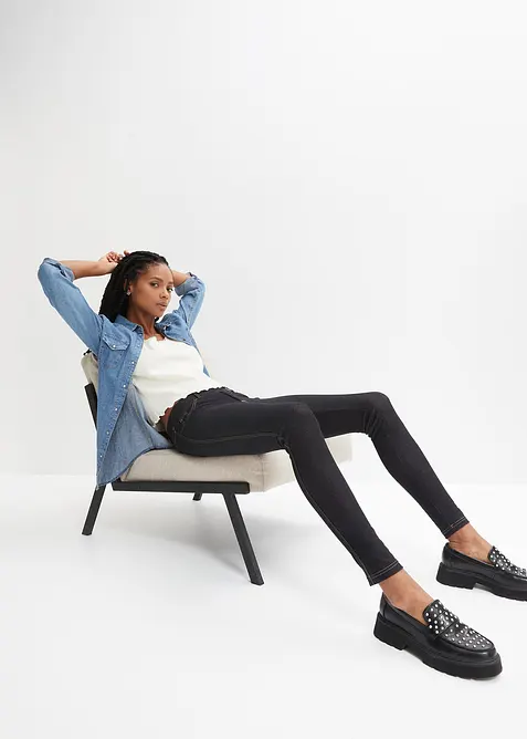 Legging effet jean, bonprix