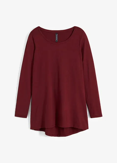 T-shirt manches longues 100% coton, bonprix