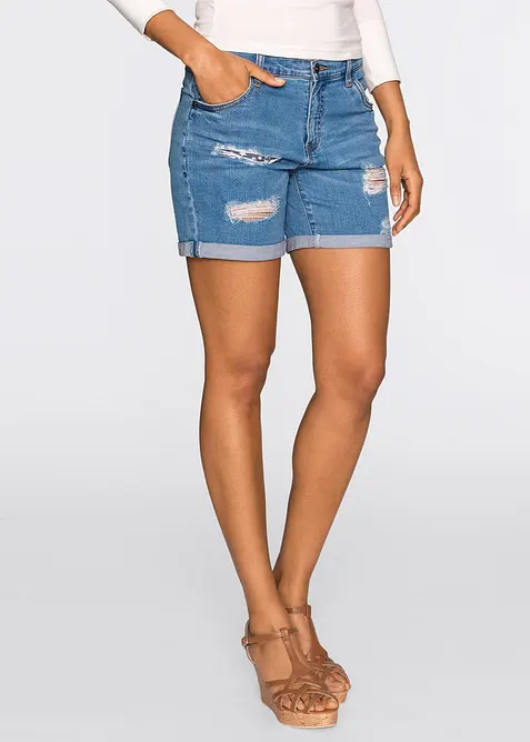 Short en jean, bonprix